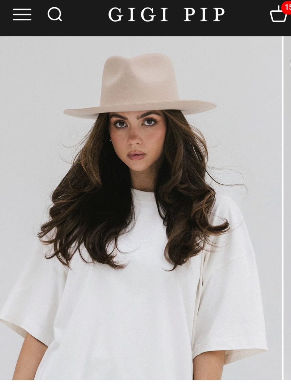 Gigi Pip Zephyr Rancher Hat
